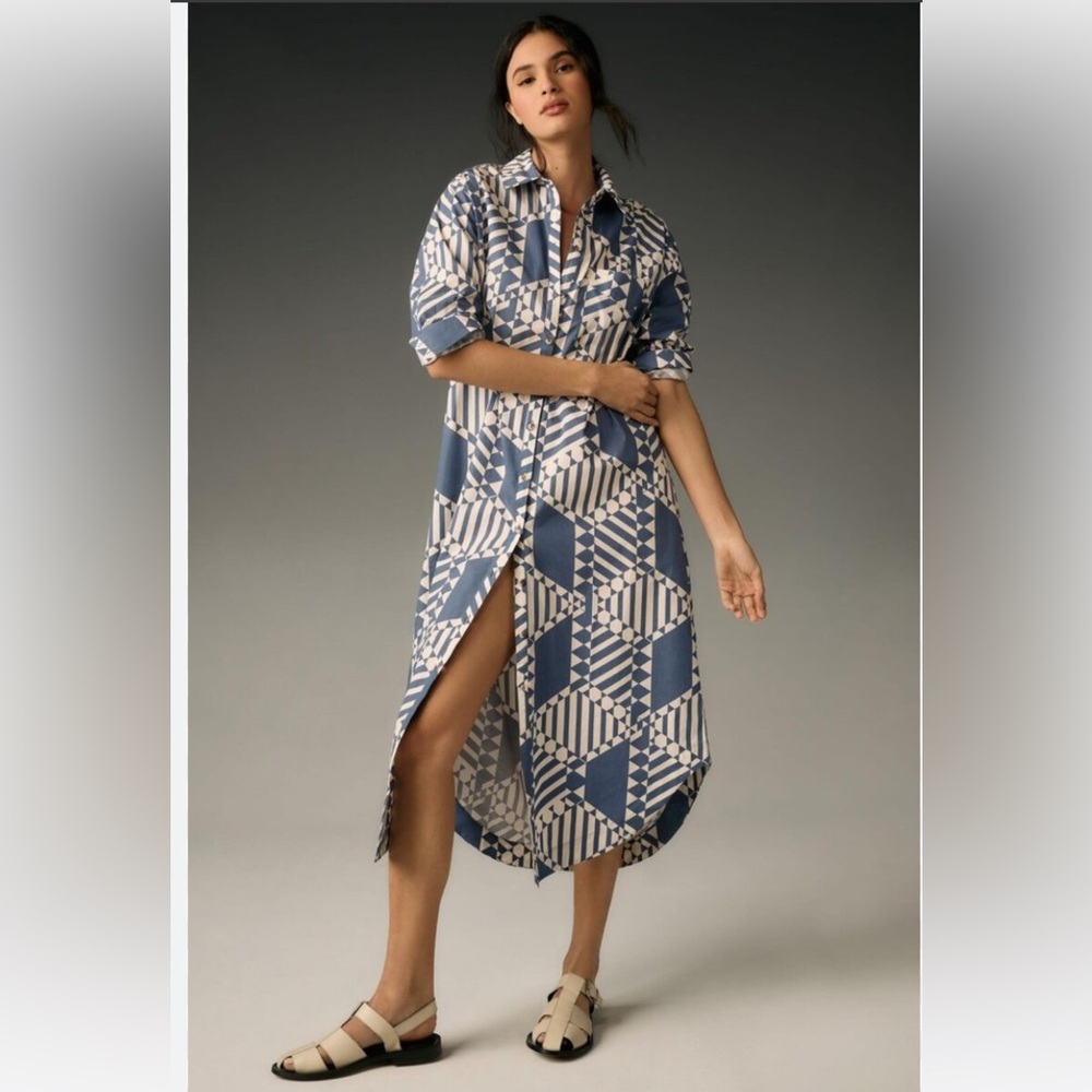 Maeve by Anthropologie Soren Shirt Dress 2X